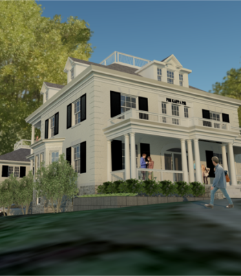 Artist Rendering of the front of the House 2.0